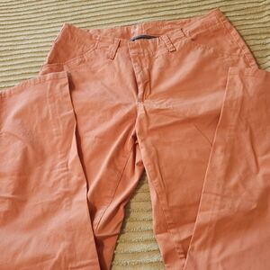 Lee Vibrant Orange Flare Pants